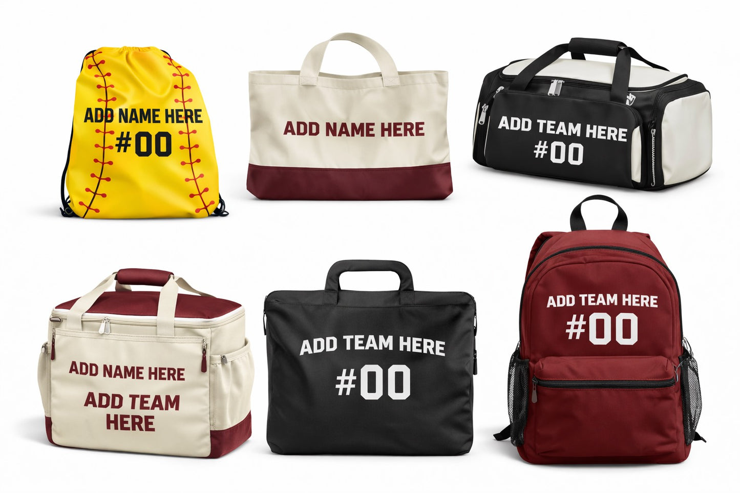 Custom Team Bags - Personalized Duffle & Equipment Bags