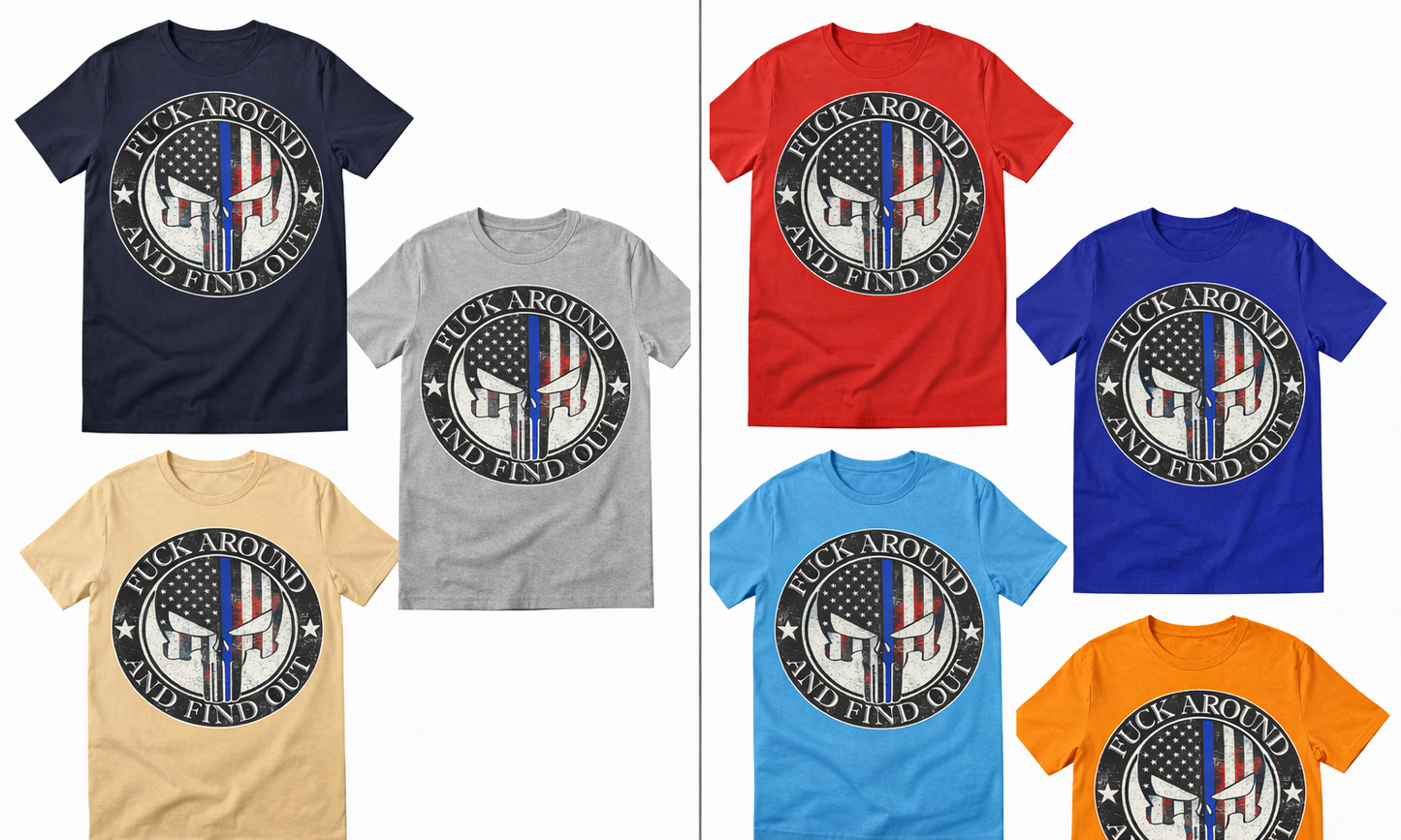 FAFO “Find Out” Patriotic T-Shirt | Freedom Statement Graphic Tee